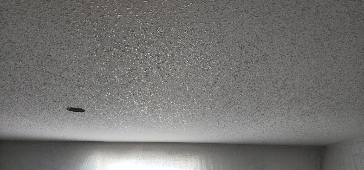 Taped and mudded walls